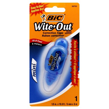 Bic TAPE;CORRECTN;MINITWIST;1PC 270407